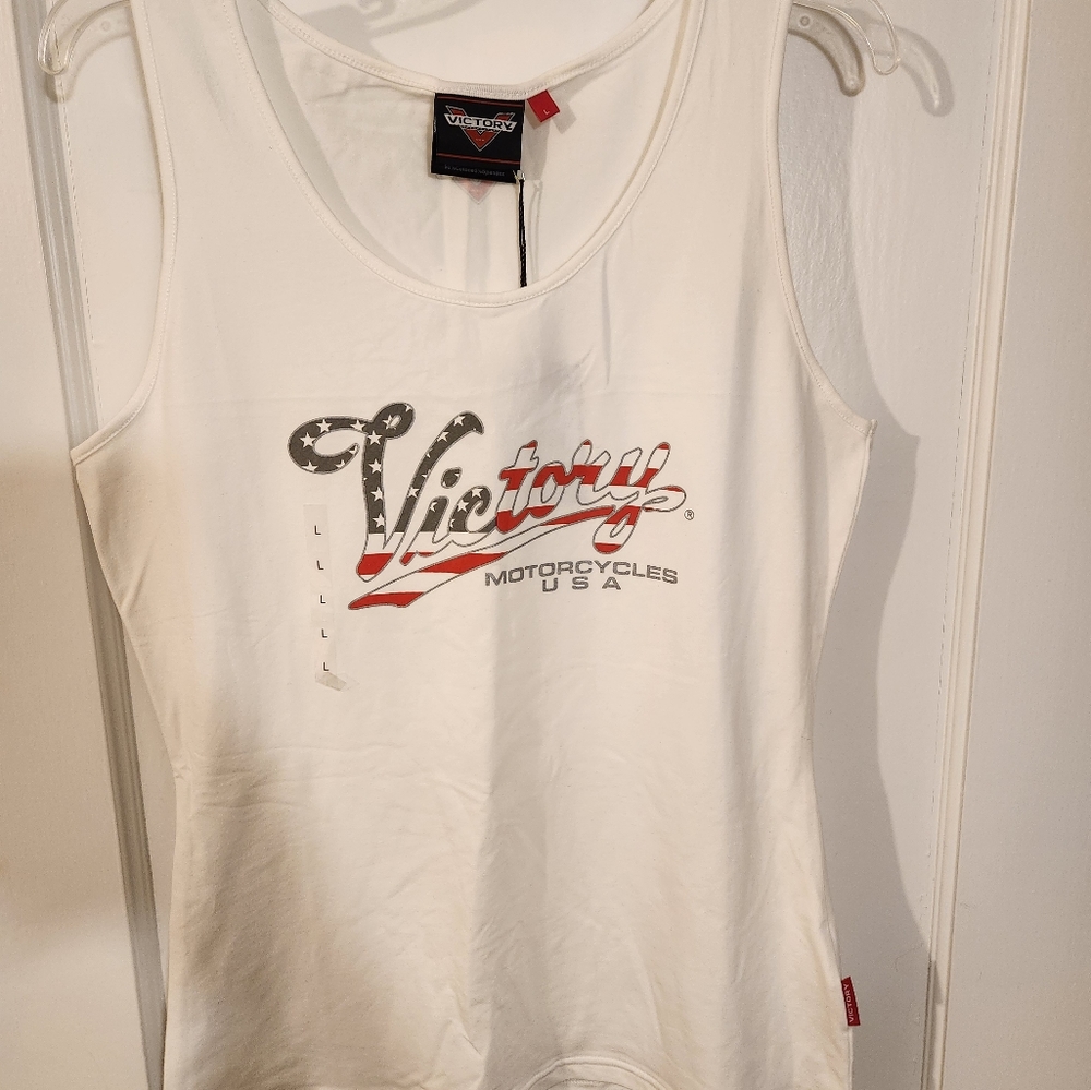 Womens Victory motorcycle tank